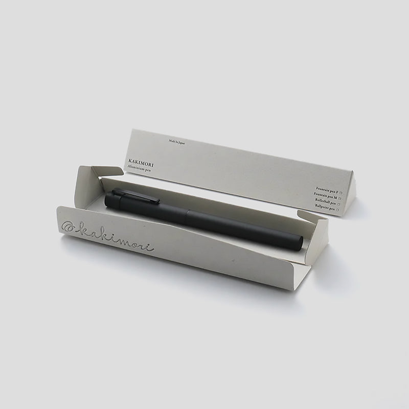 Kakimori|Aluminium pen Ink-filling ballpoint pen