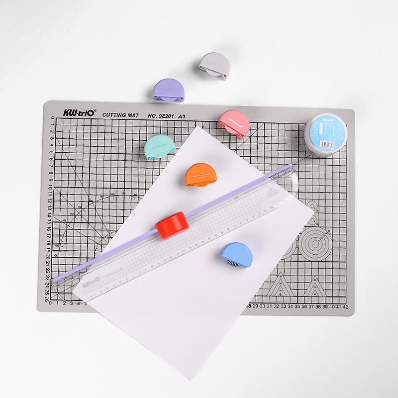 Seven-in-one multi-functional paper cutter