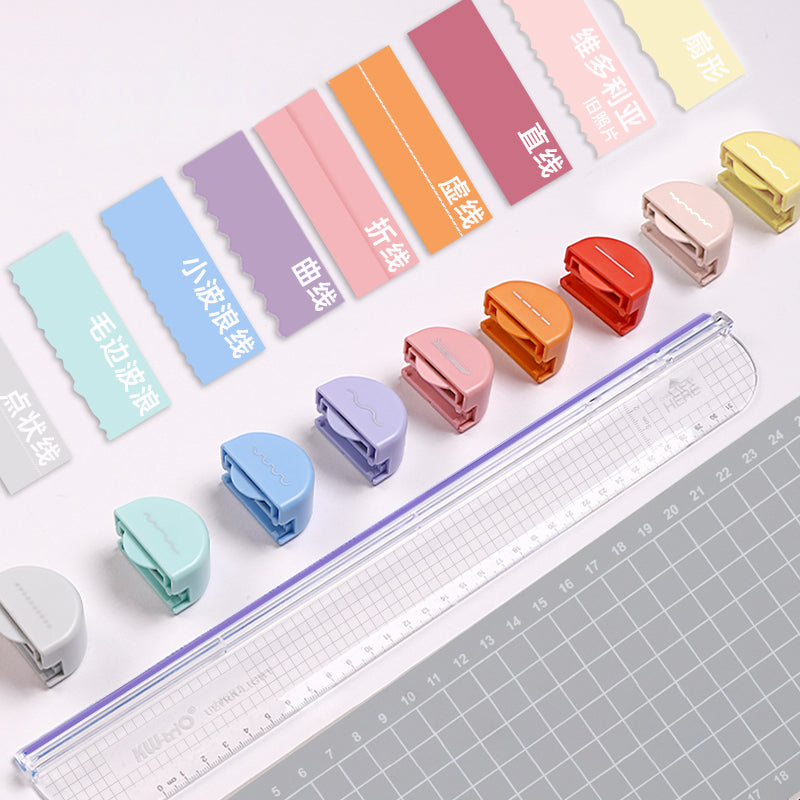 Seven-in-one multi-functional paper cutter