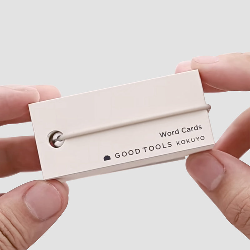 KUTSUWA|This is a waterproof word power card that can be used in the bath.