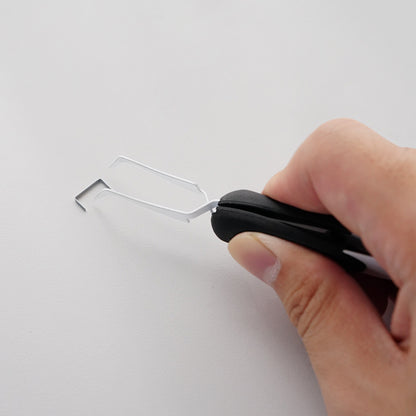 CHAOS Two sets of X-shaped handcrafted reverse tweezers