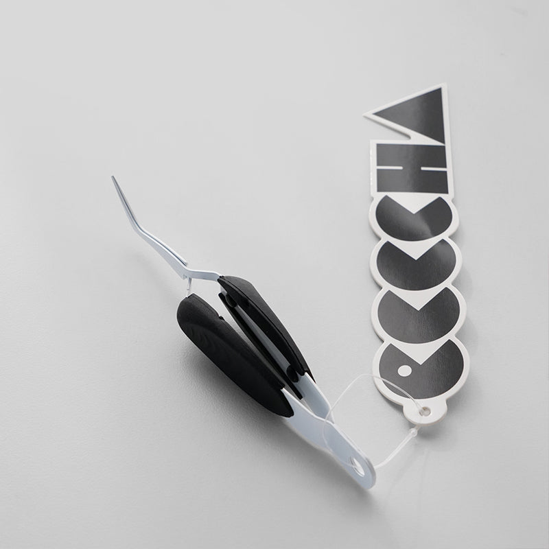 CHAOS Two sets of X-shaped handcrafted reverse tweezers