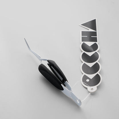 CHAOS Two sets of X-shaped handcrafted reverse tweezers